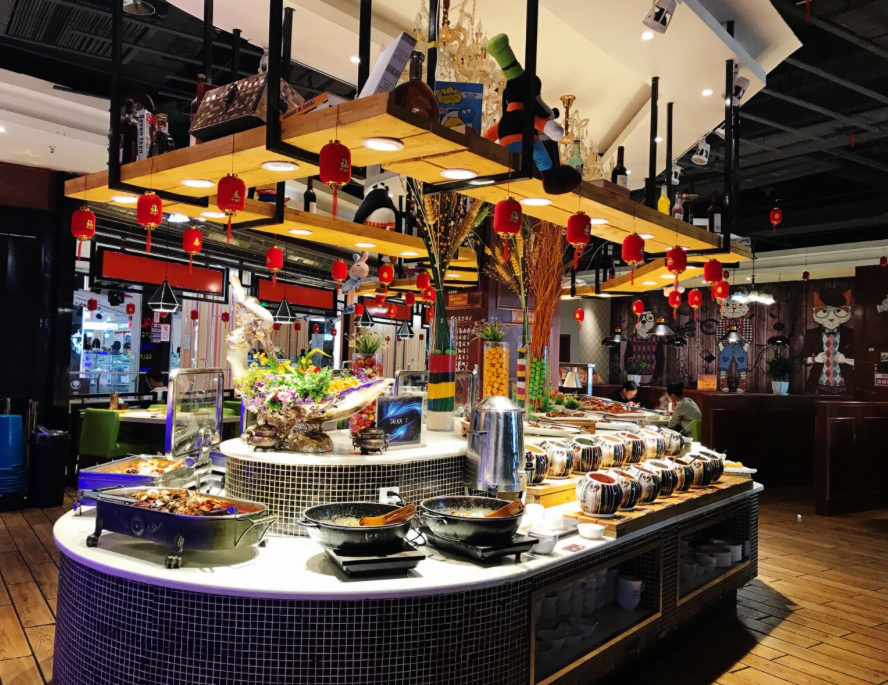 2023哈捞·牛排海鲜自助餐厅美食餐厅,海鲜不太新鲜,味道只能算将.