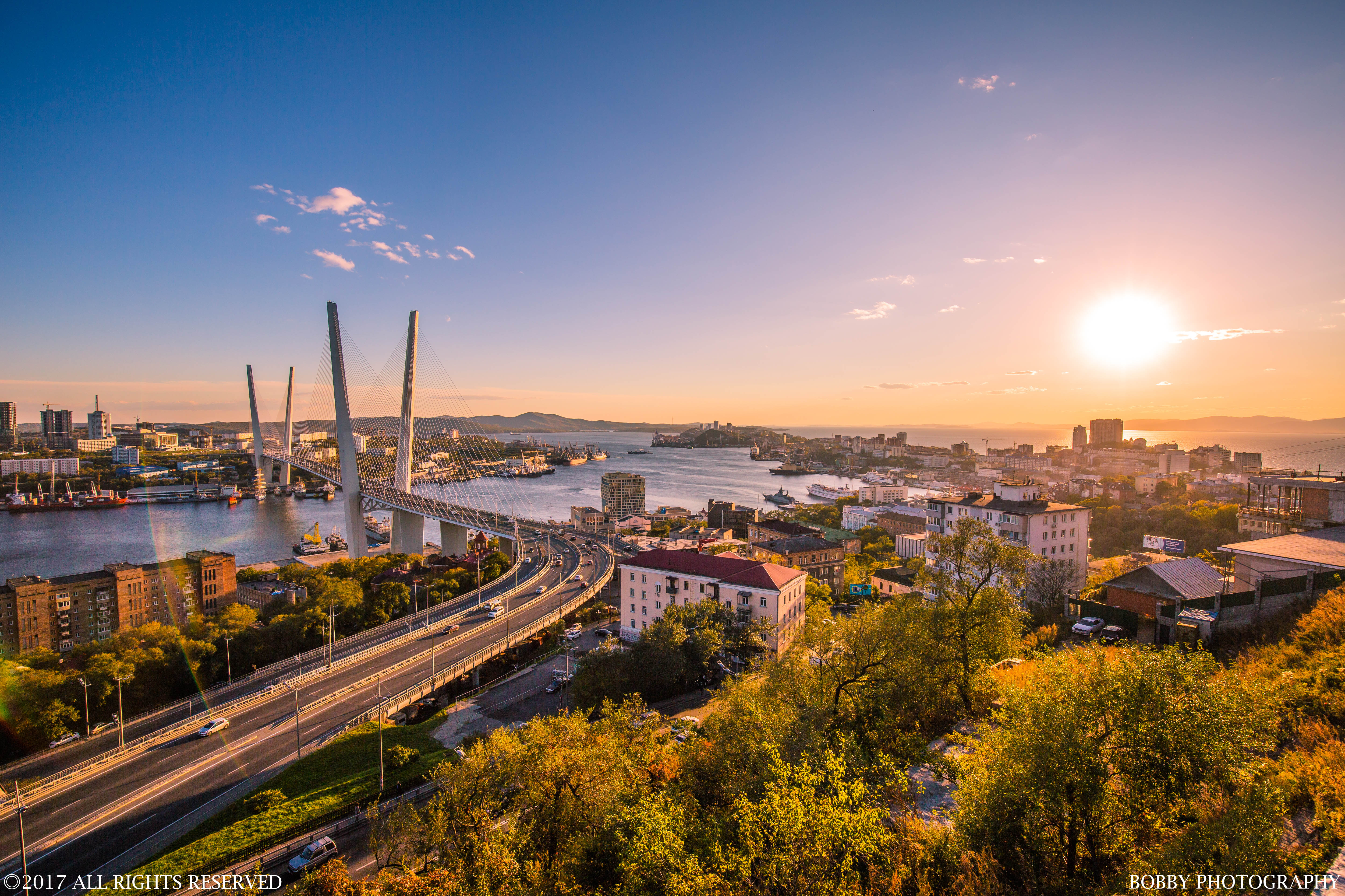 Владивосток панорама