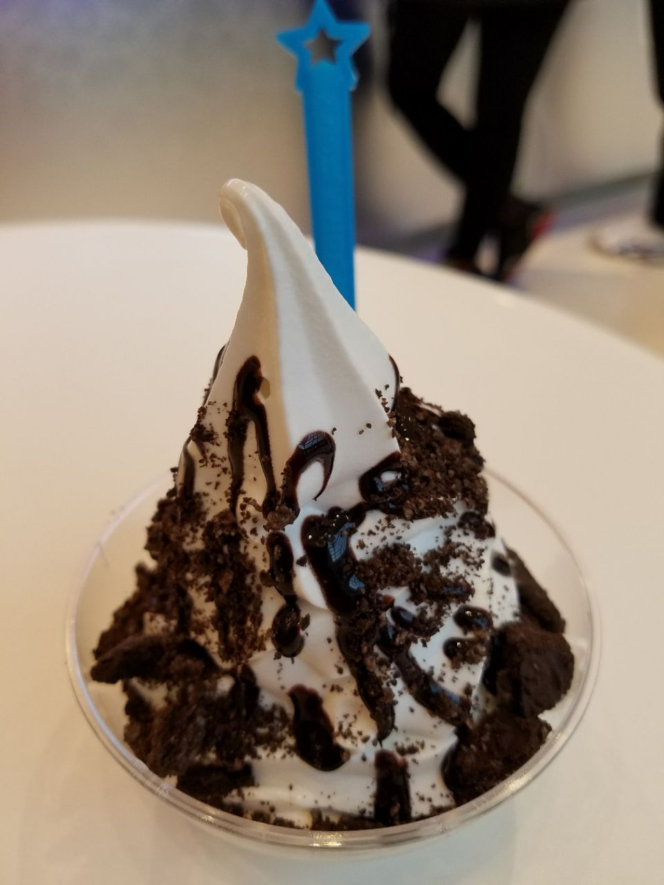 店里的冰激凌花样品种较多,口味可选择的也较多,价位较为合理亲民比较