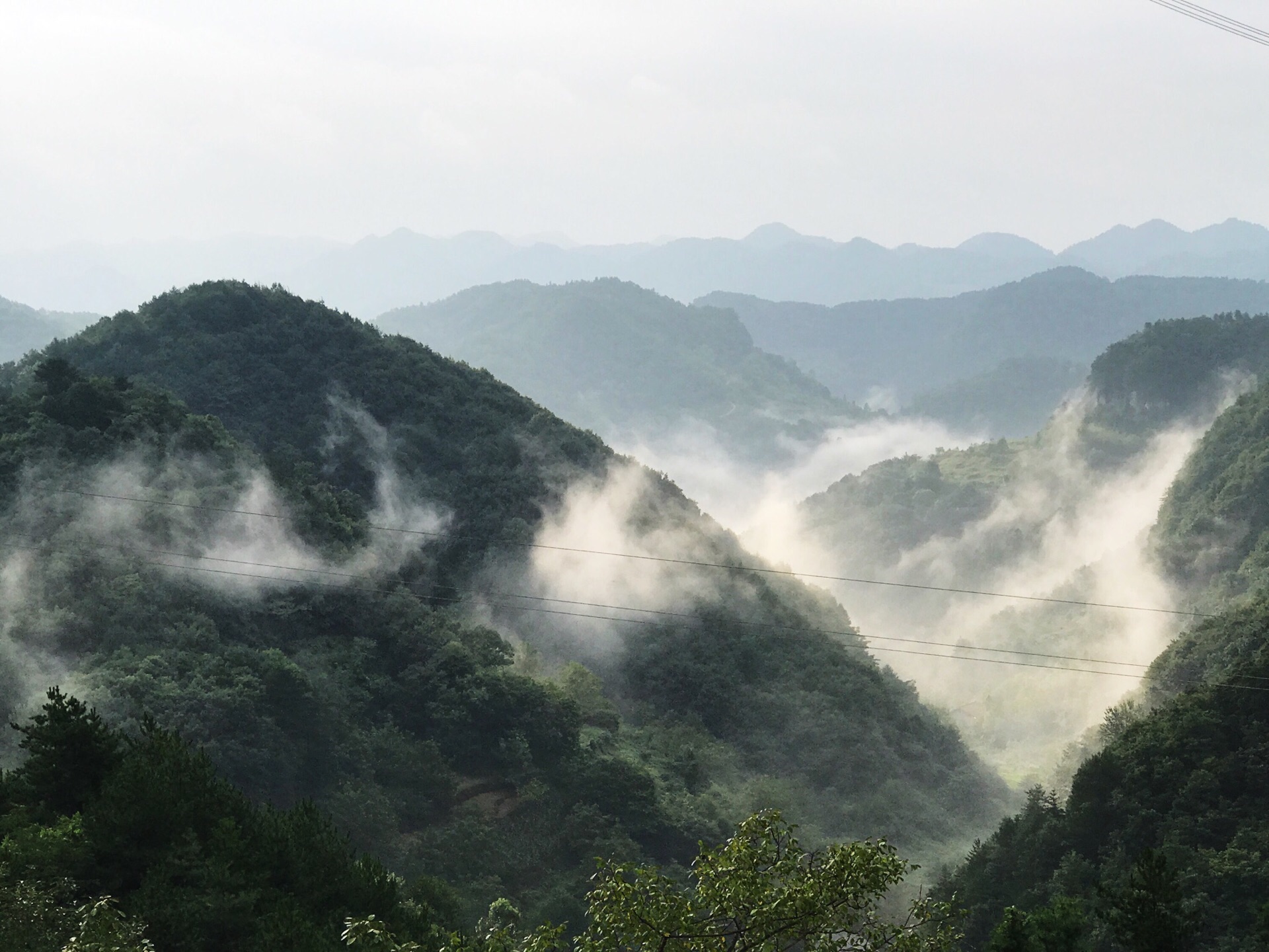 廣元曾家山風景區,真是一個避暑的天堂,夏天最熱的時候,這裡也是空氣