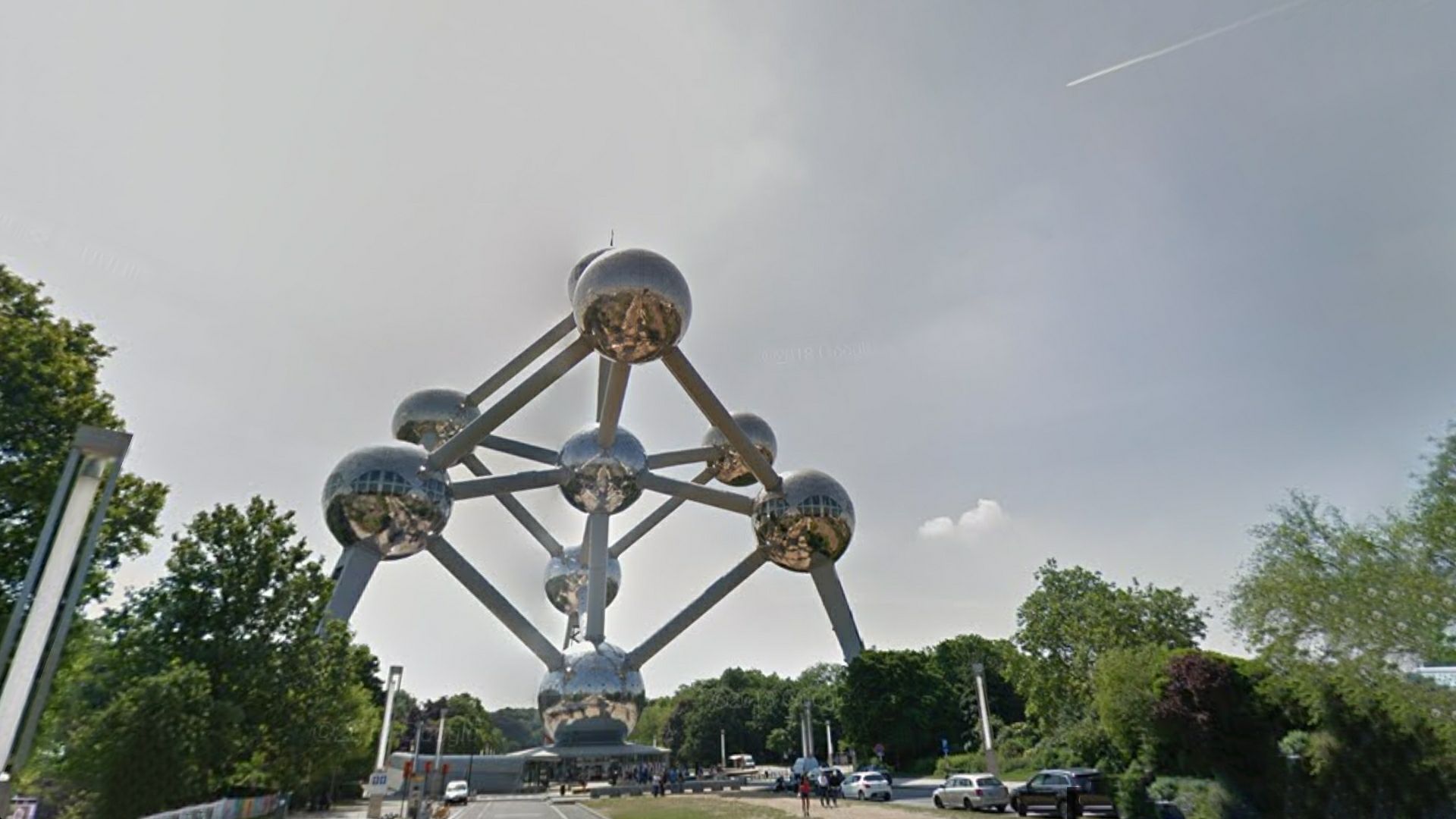 【携程攻略】布鲁塞尔布鲁塞尔原子塔景点,比利时布鲁塞尔比利时原子球建造于1958年的布鲁塞尔世博会，高102米…