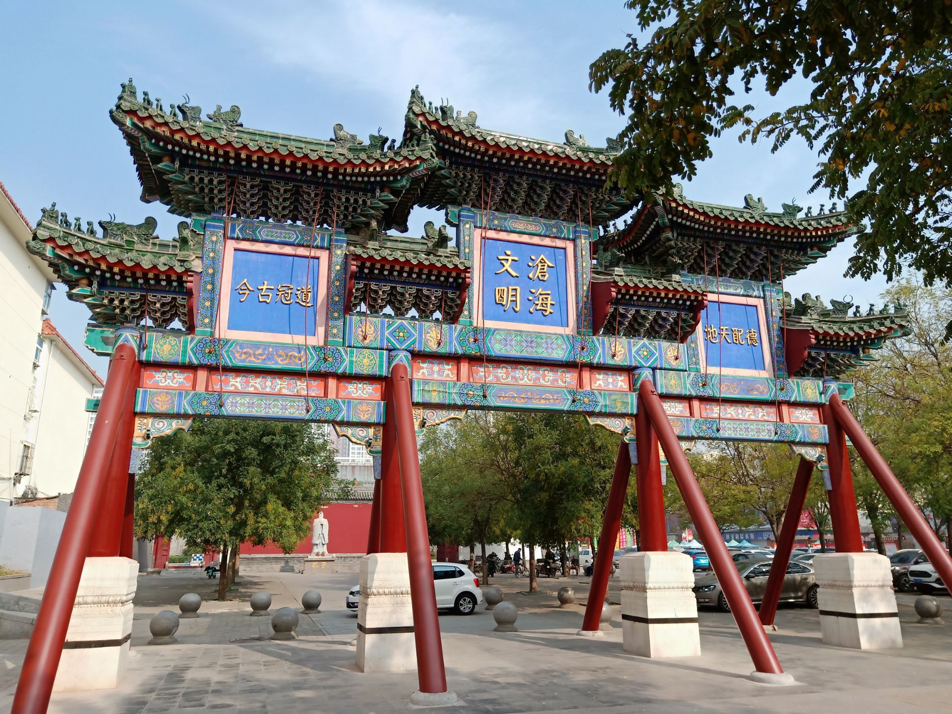 河北沧州寺庙图片