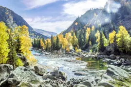 1-Day Fuyun Tour: Explore the Mysteries of E'erqisida Canyon and the Beauty of Keketuo Hai Birch Forest