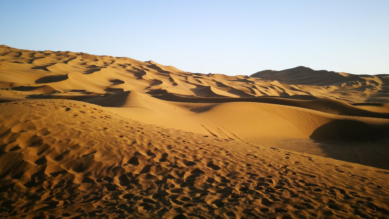 庫木塔格沙漠旅遊景點攻略圖