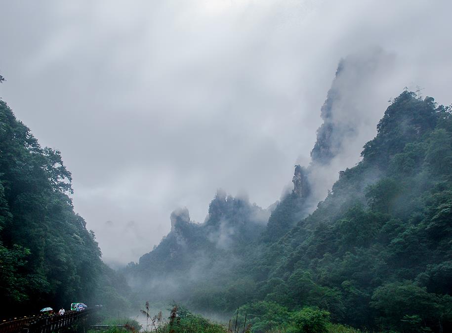 7號到張家界,看天氣預報這些天都在下雨,對遊玩有影響嗎?