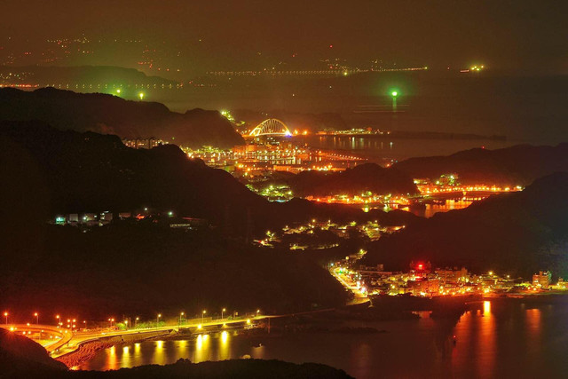 去阿妹茶楼看九分夜景 携程氢气球