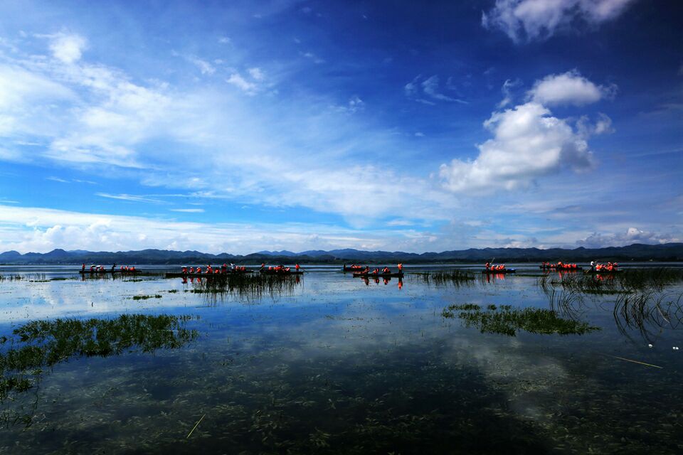 草海乃是夏日避暑的好地方,夏日的奇光异彩让你像做梦一样,草海是旅游