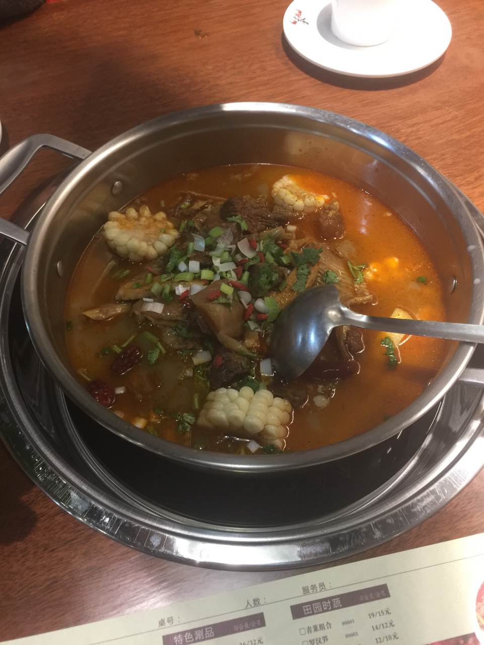牛叁金筋头巴脑一锅香小火锅(万象汇店)