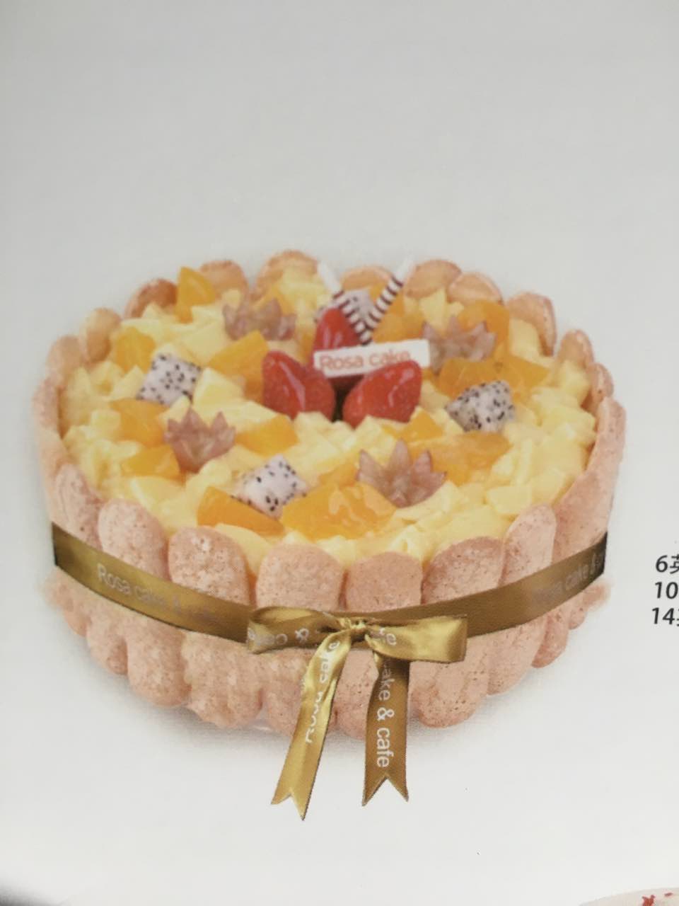 罗莎蛋糕百科图片