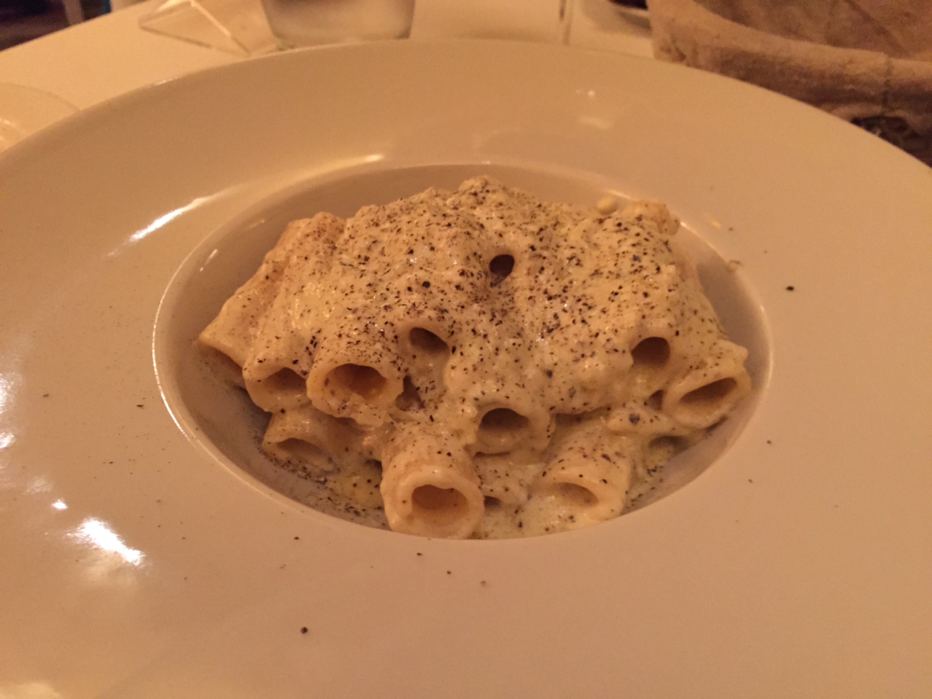 delicious pecorino special made table-side in a.