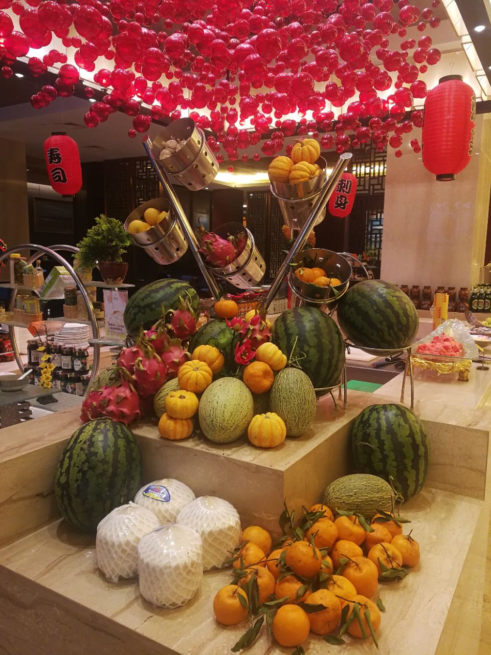 华玺大酒店自助餐厅旅游景点攻略图