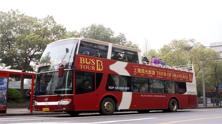 bus tour 上海观光游