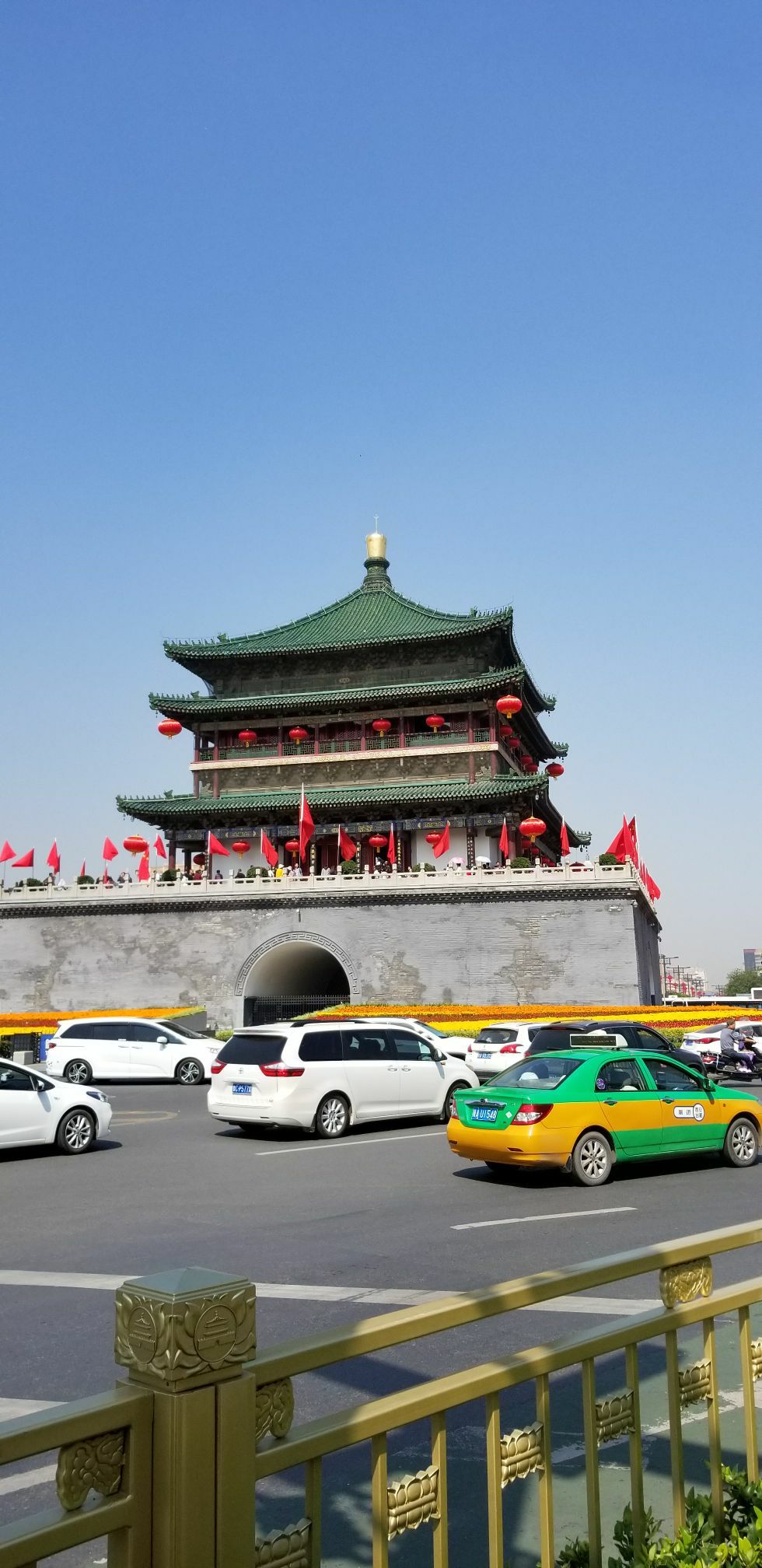 西安鐘樓旅遊景點攻略圖