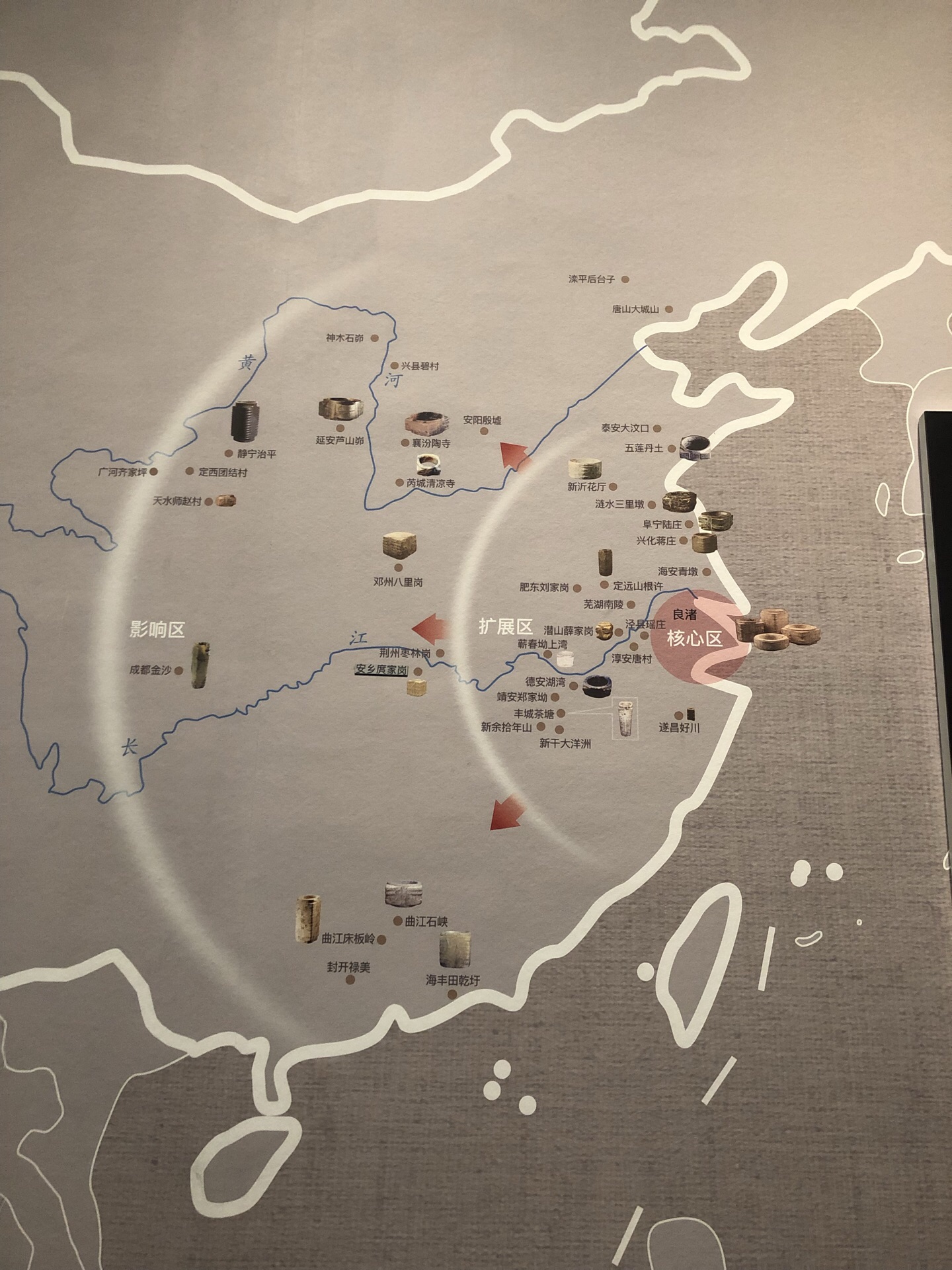 良渚博物院平面图图片