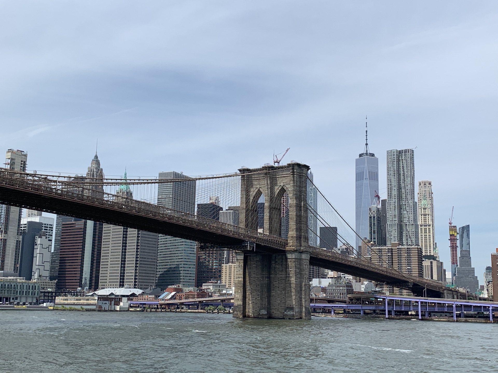 Brooklyn Bridge HD Desktop壁纸：宽屏：高清晰度：全屏