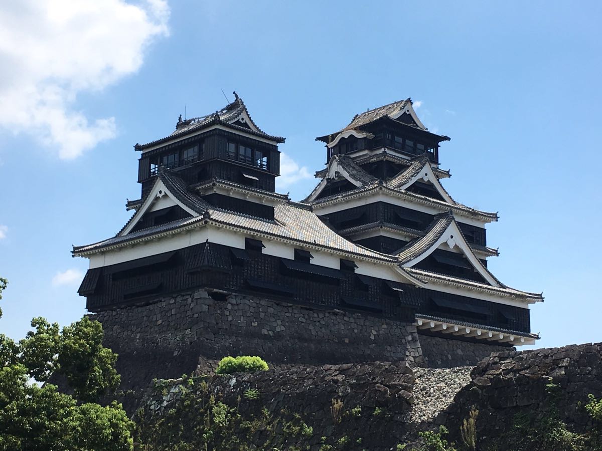 【携程攻略】熊本熊本城景点,标志性建筑物,日本三大城之一.