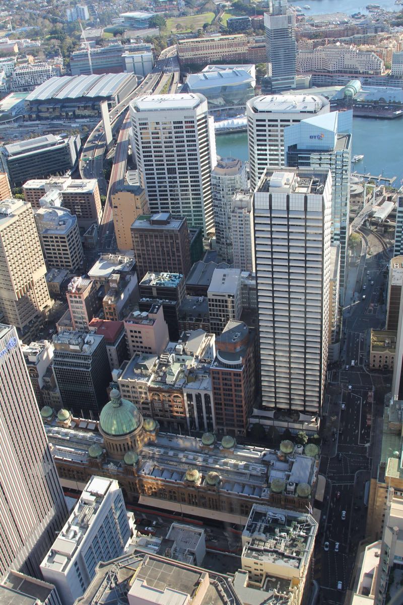悉尼最高的建筑物,可以俯视整个悉尼城市