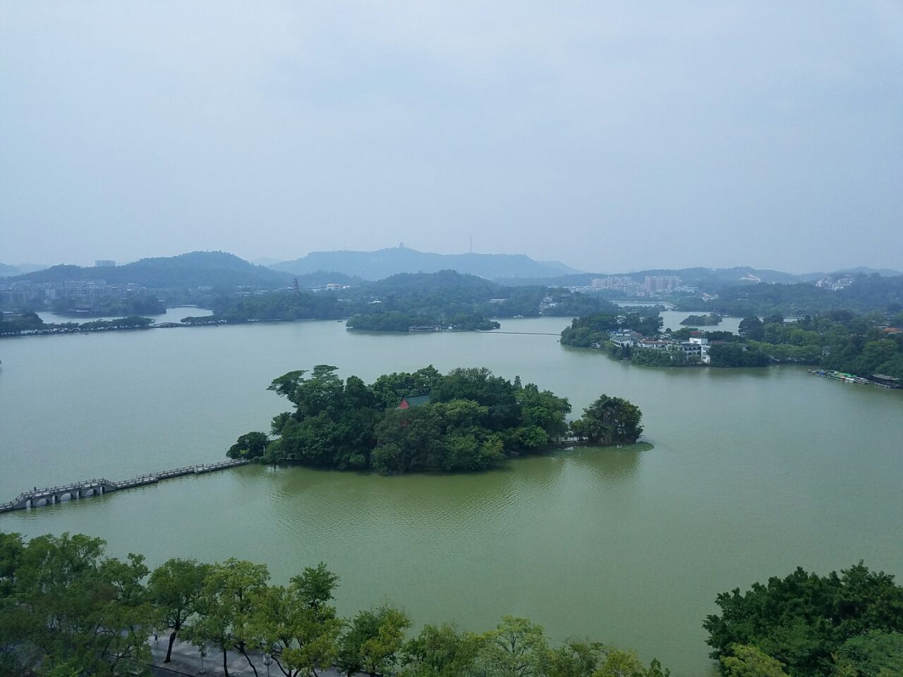 惠州西湖旅遊景點攻略圖