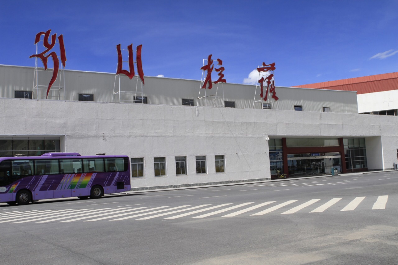 贡嘎国际机场图片