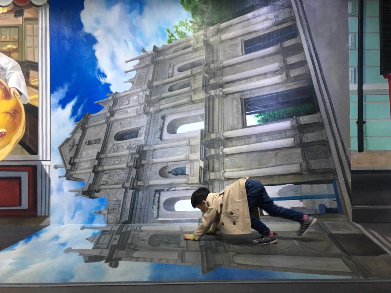 【携程攻略】澳门十六浦3d奇幻世界景点,地方不是很大,就在酒店的3层.