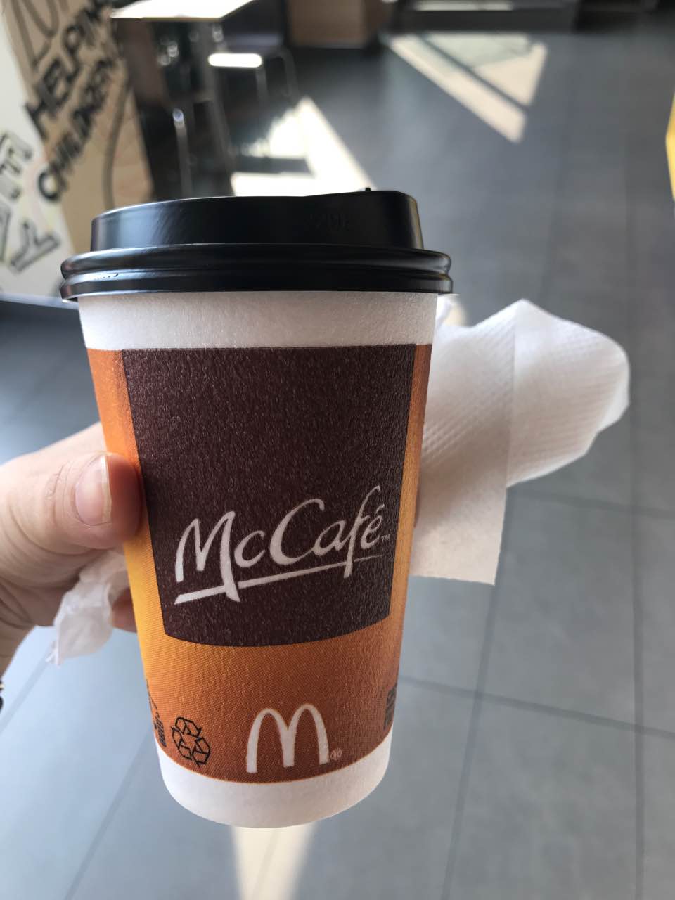 2022麦当劳(杭甬高速绍兴北服务区)美食餐厅,麦当劳就是一样的味道