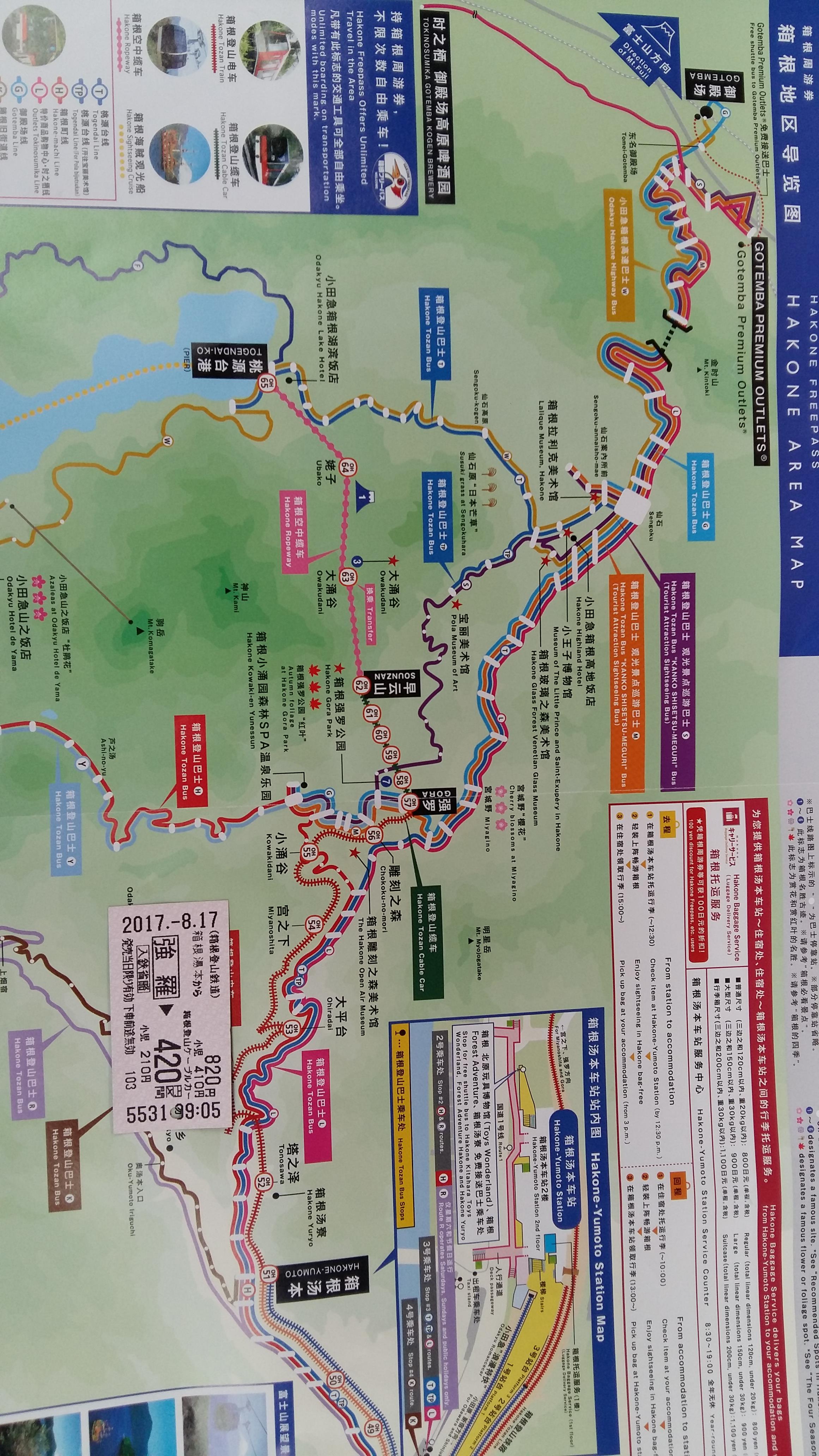 箱根索道不是个独立的景点,这个铁道是连接强罗公园和大涌谷的交通