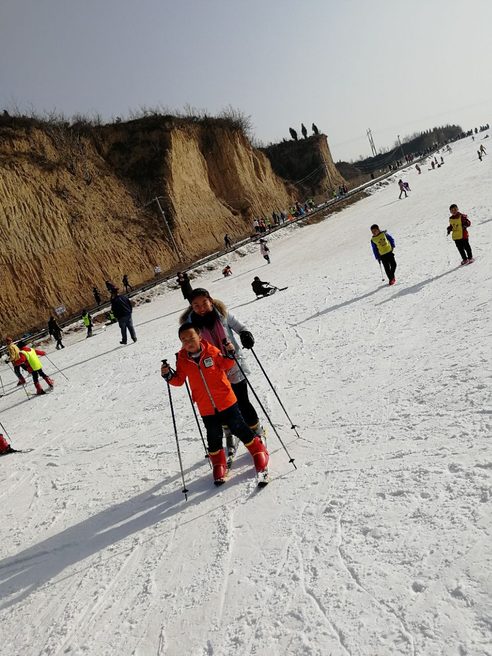 东营滑雪场图片