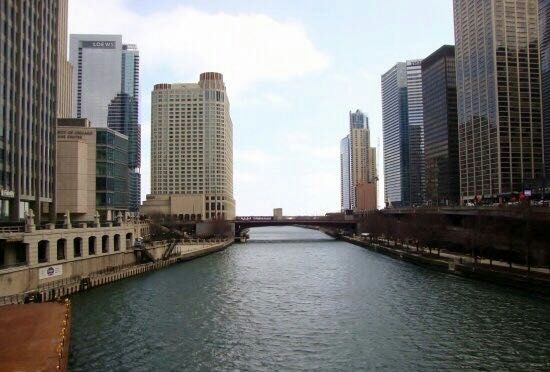 芝加哥密歇根大街桥图片