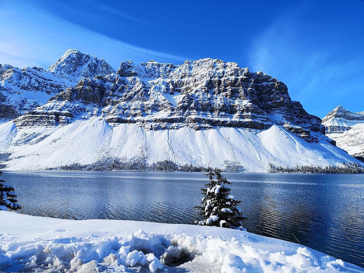 【加拿大落基山的小雪景和哥伦比亚冰原摄影图片】风光摄影_太平洋电脑网摄影部落