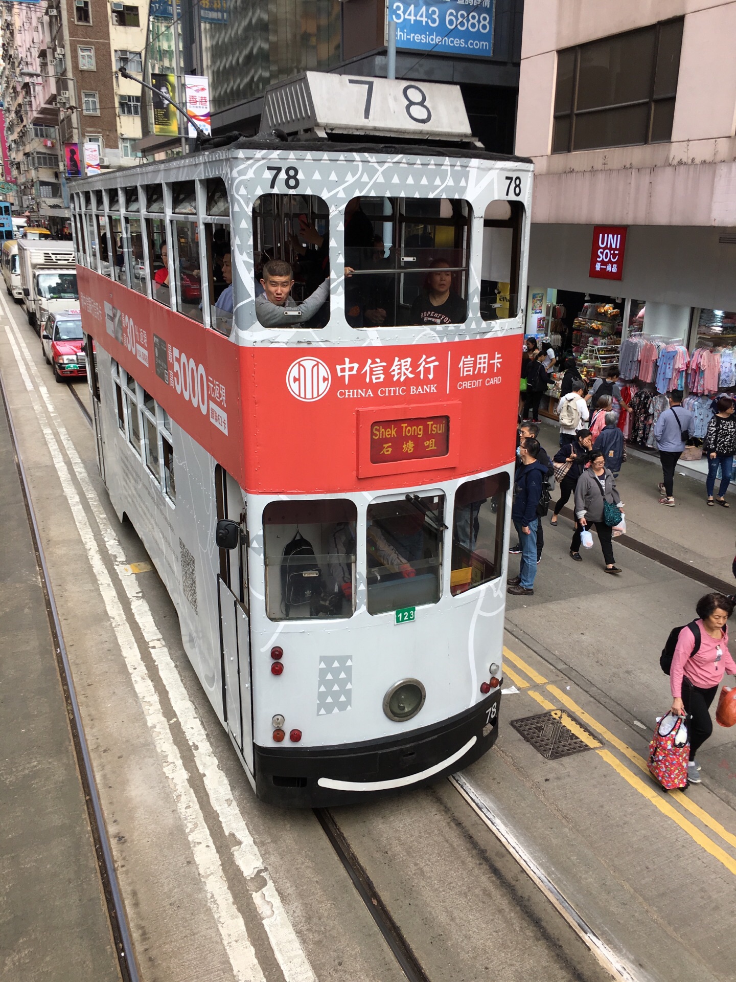 【携程攻略】香港香港电车叮叮车景点,香港叮叮电车是旧时英国殖民时代留下的交通工具，香港只在香港岛能看…