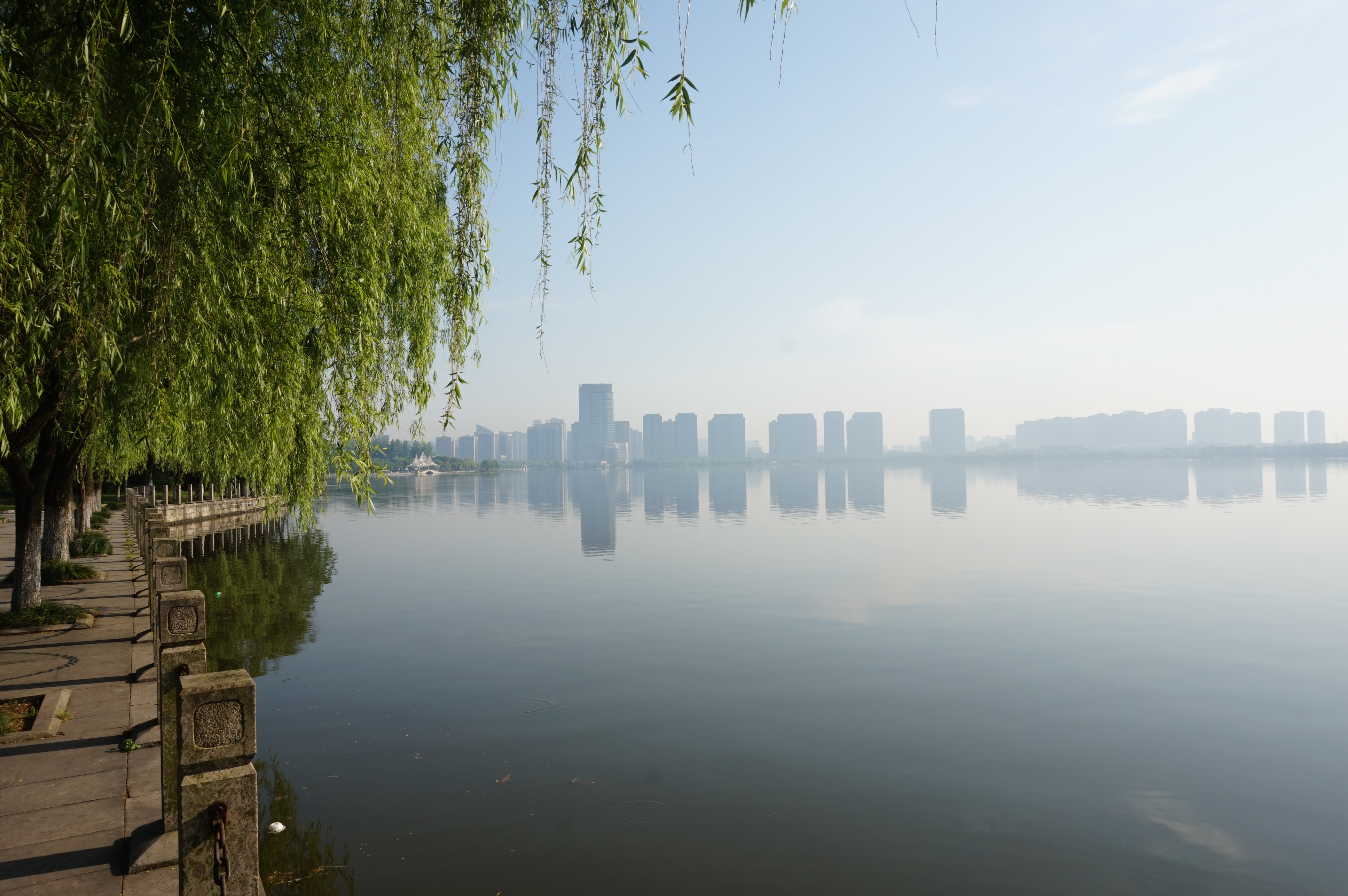 杭埠湖图片