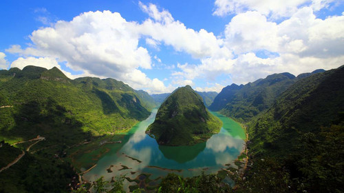 河池大化紅水河百里畫廊好玩嗎,河池大化紅水河百里畫廊景點怎麼樣