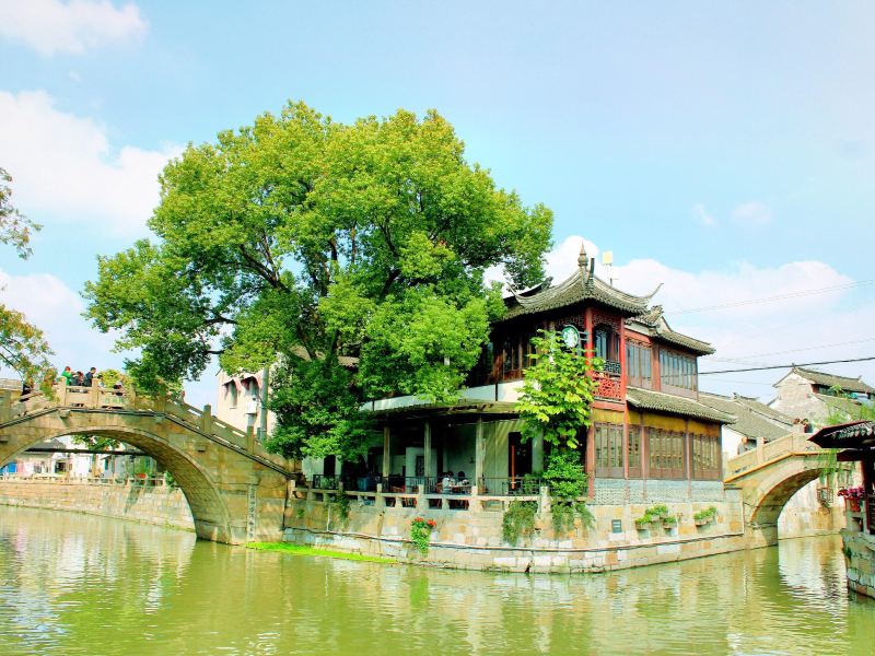 上海朱泾镇旅游景点图片