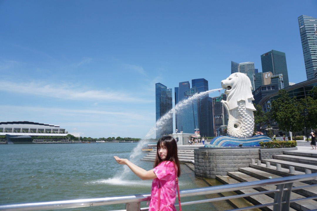 【携程攻略】新加坡鱼尾狮像公园适合家庭亲子旅游吗,鱼尾狮像公园