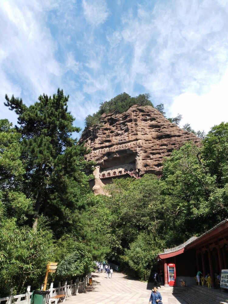 【攜程攻略】天水麥積山風景名勝區景點,中國四大石窟之一,門票20,上