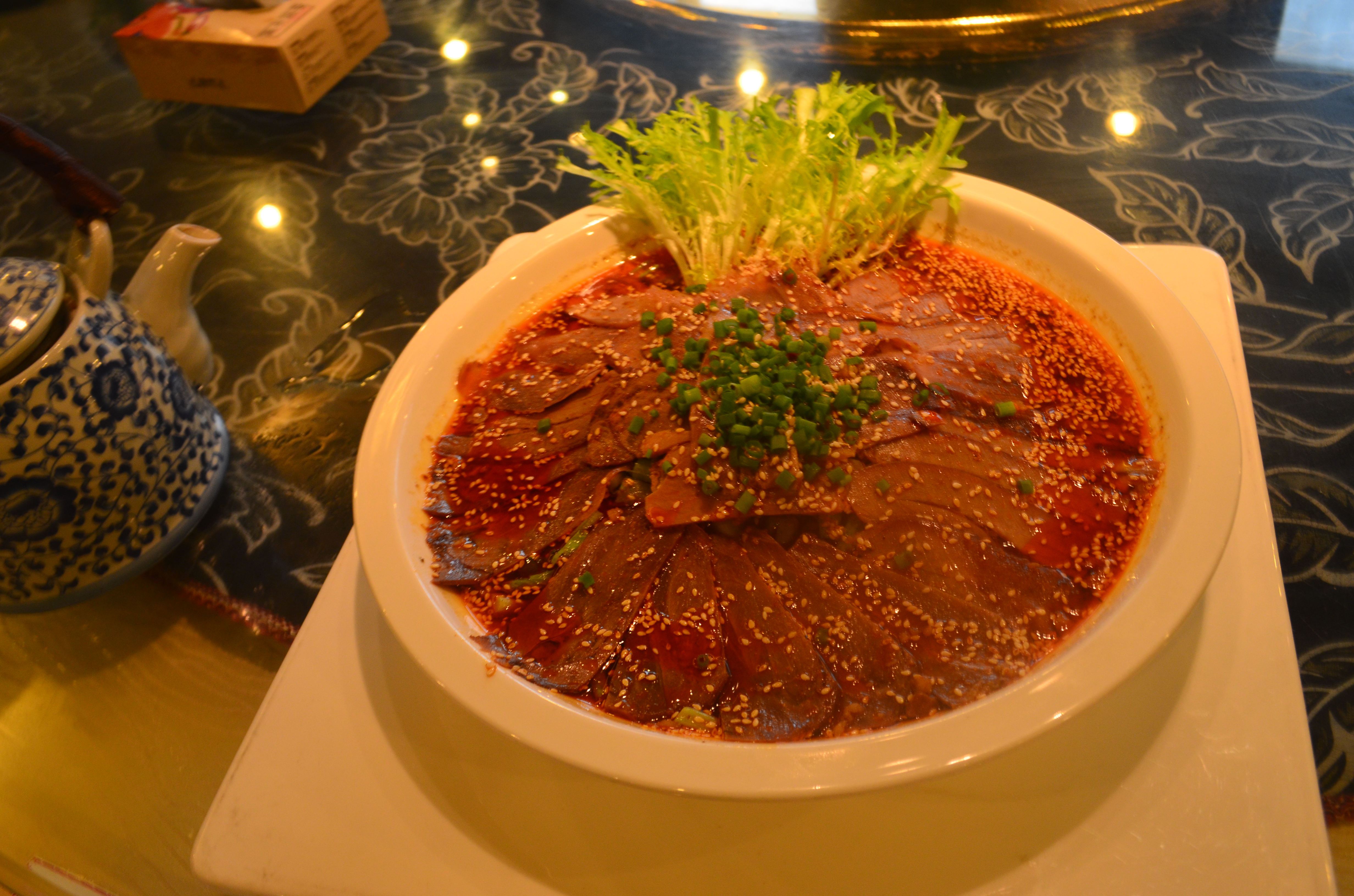 巴国布衣(紫荆店)餐馆,携程食美林的活动餐,人均300,有鹅肝,土甲鱼