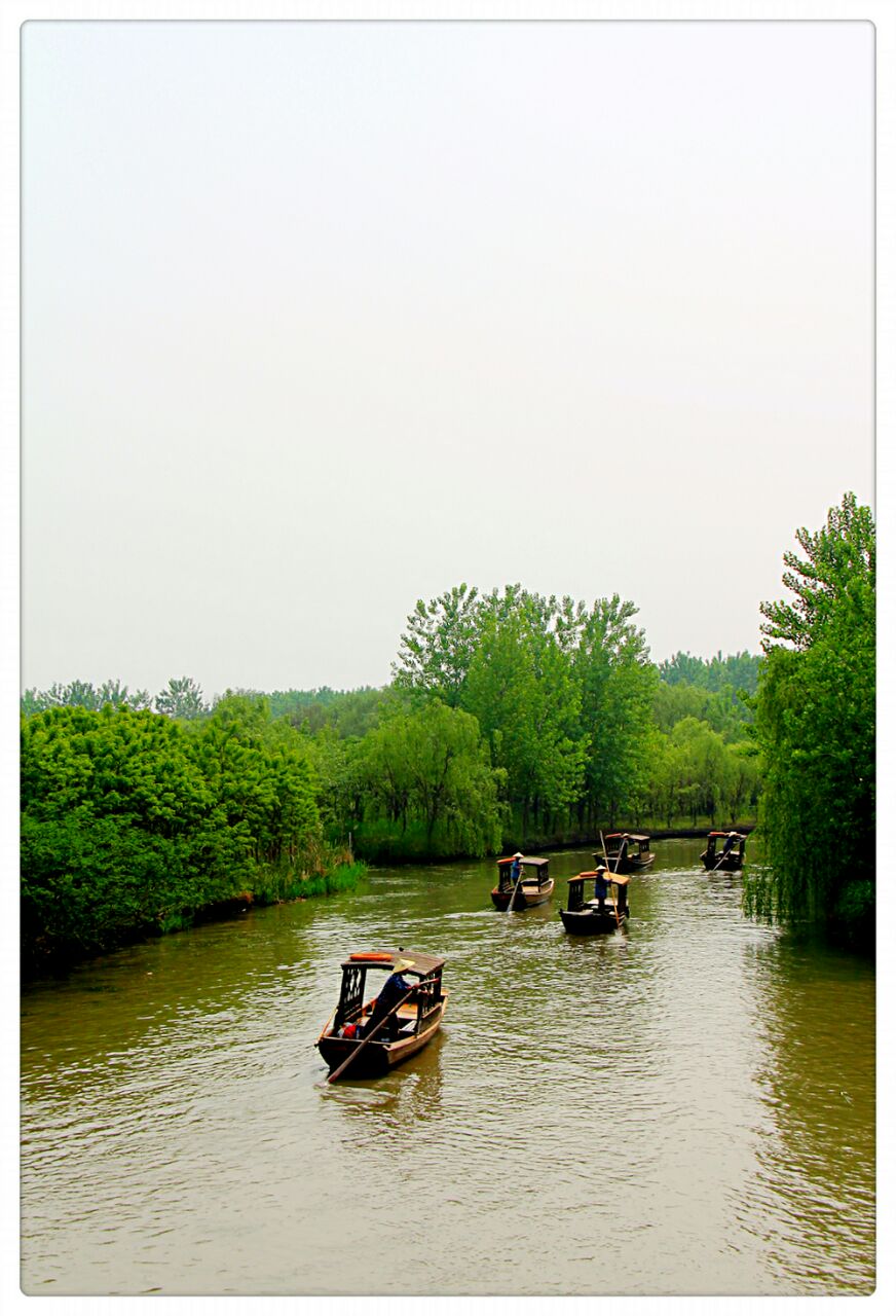 溱湖國家溼地公園旅遊景點攻略圖