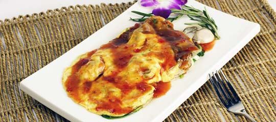 Lai Ji Oyster Omelet With Eggs