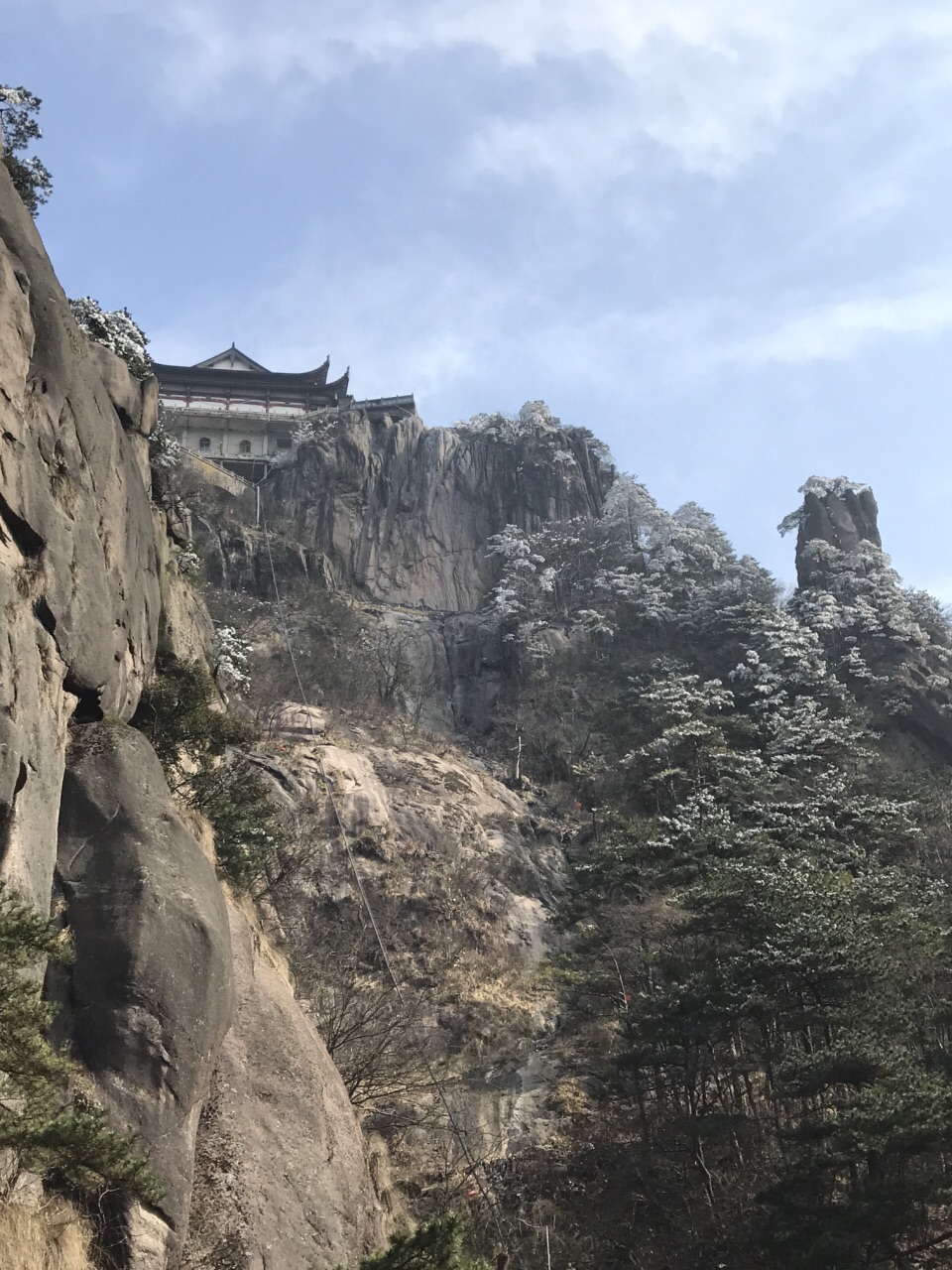 天台山华顶峰图片