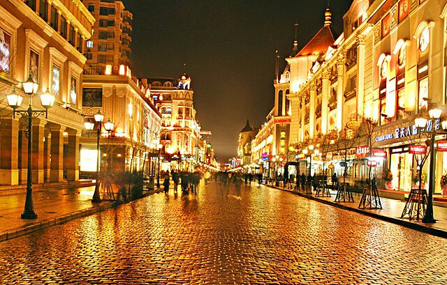 【携程攻略】哈尔滨中央大街购物,哈尔滨中央大街步行街是目前亚洲最