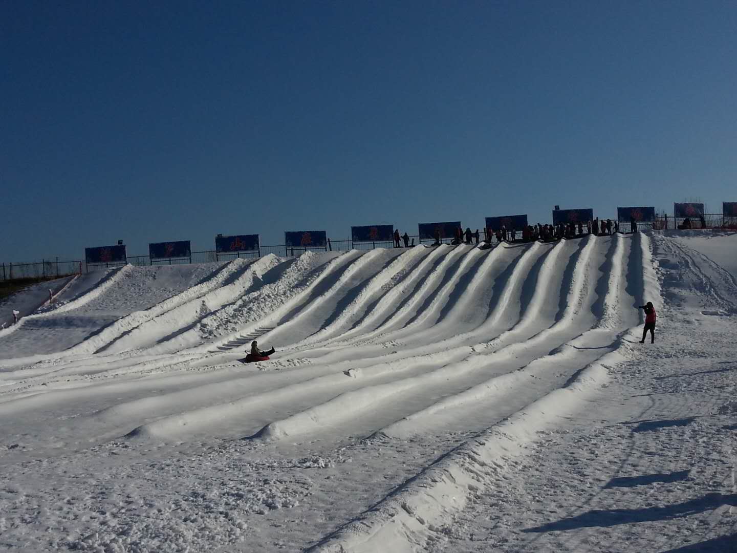 涿州滑雪场图片