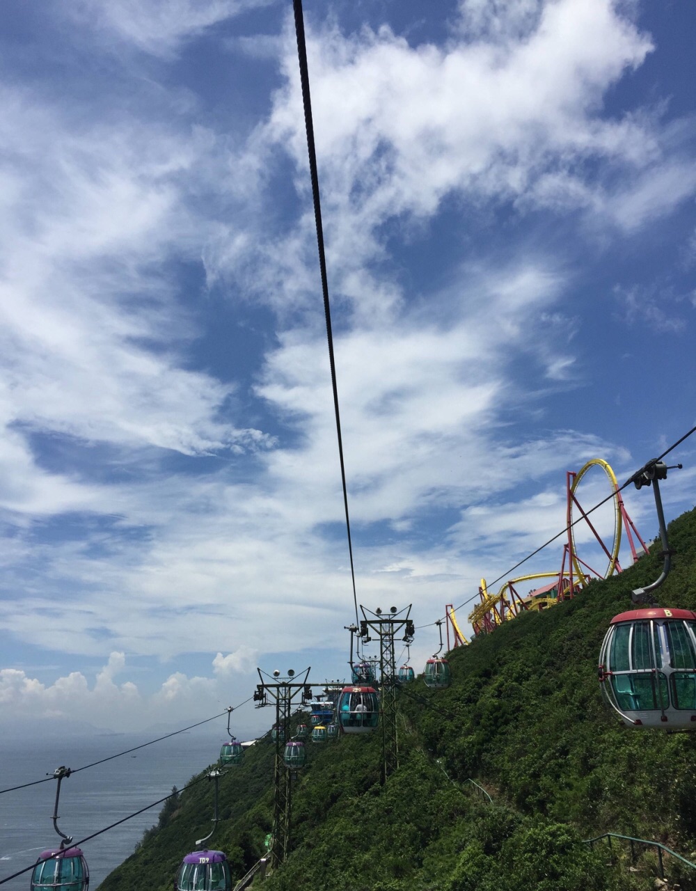 山頂纜車the peak tram