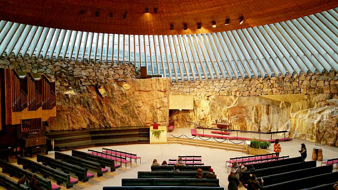 岩石教堂 赫尔辛基图片