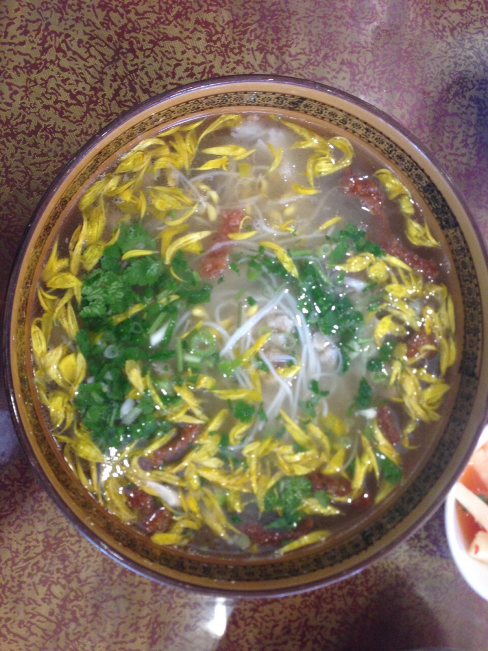 火烧房子菊花米线