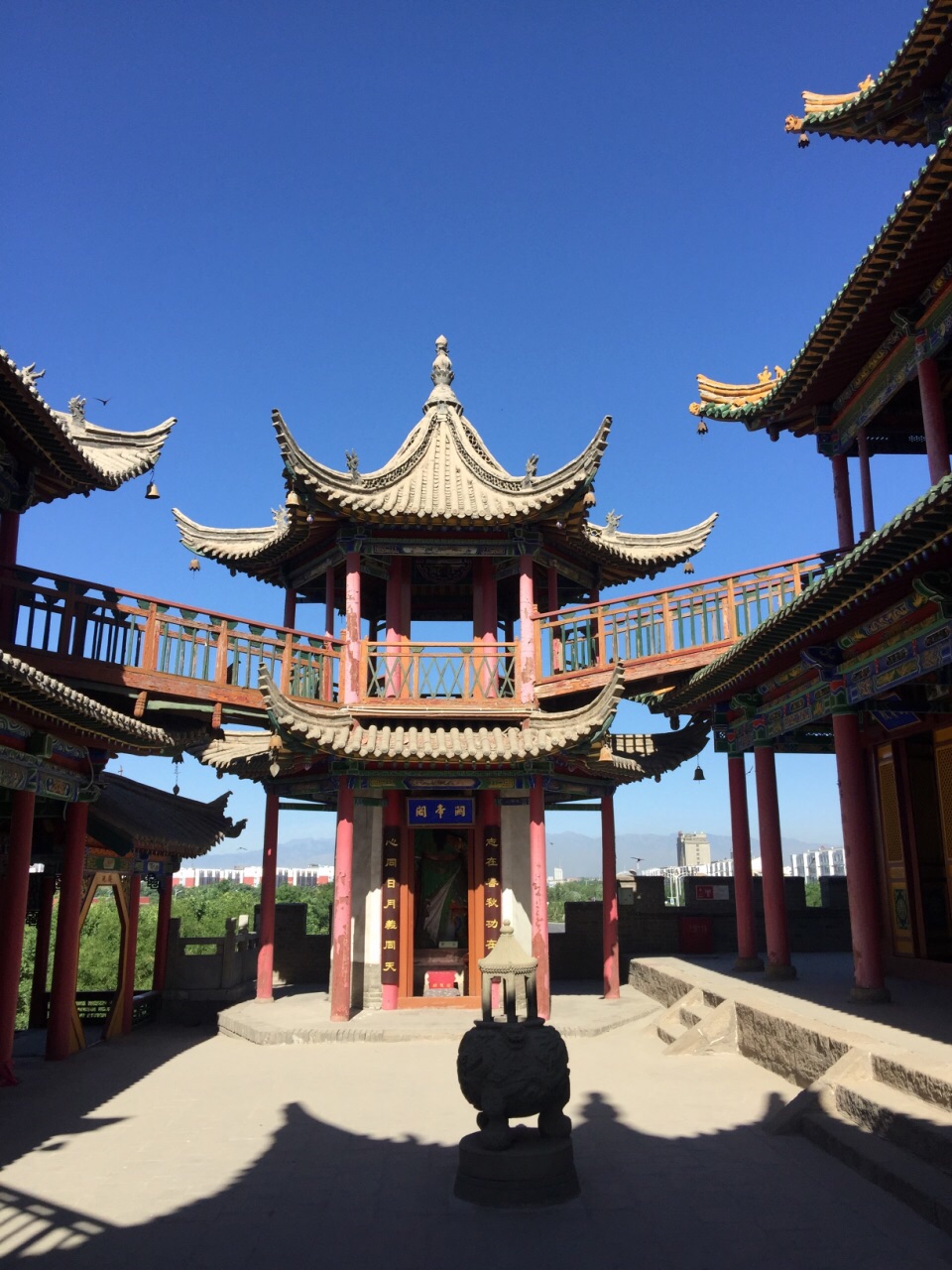 【携程攻略】石嘴山玉皇阁景点,位于石嘴山市平罗县中心,自古为塞上第