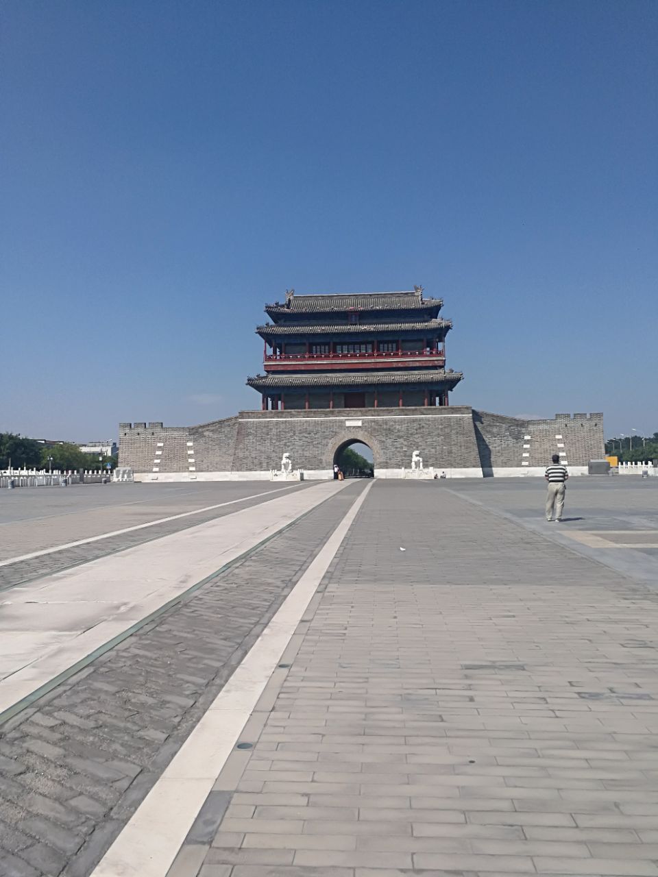 北京永定门公园图片