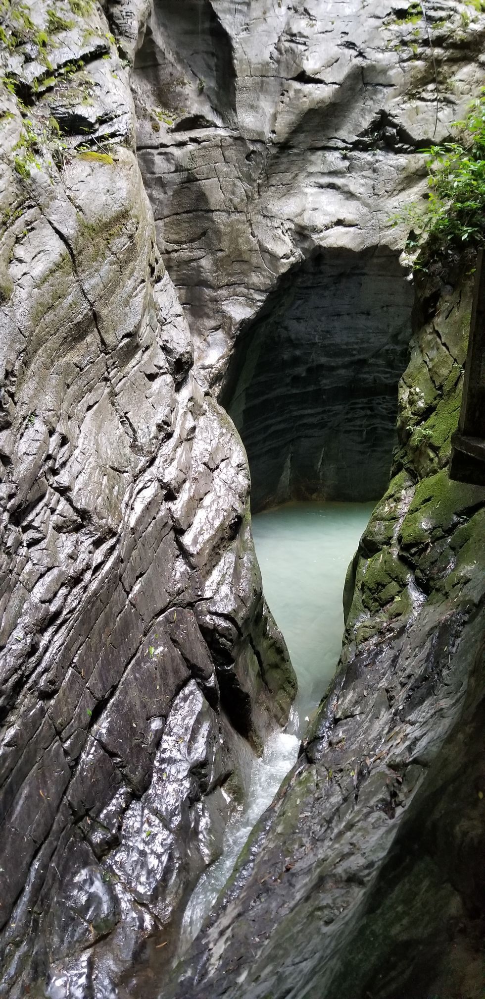 龍水峽地縫