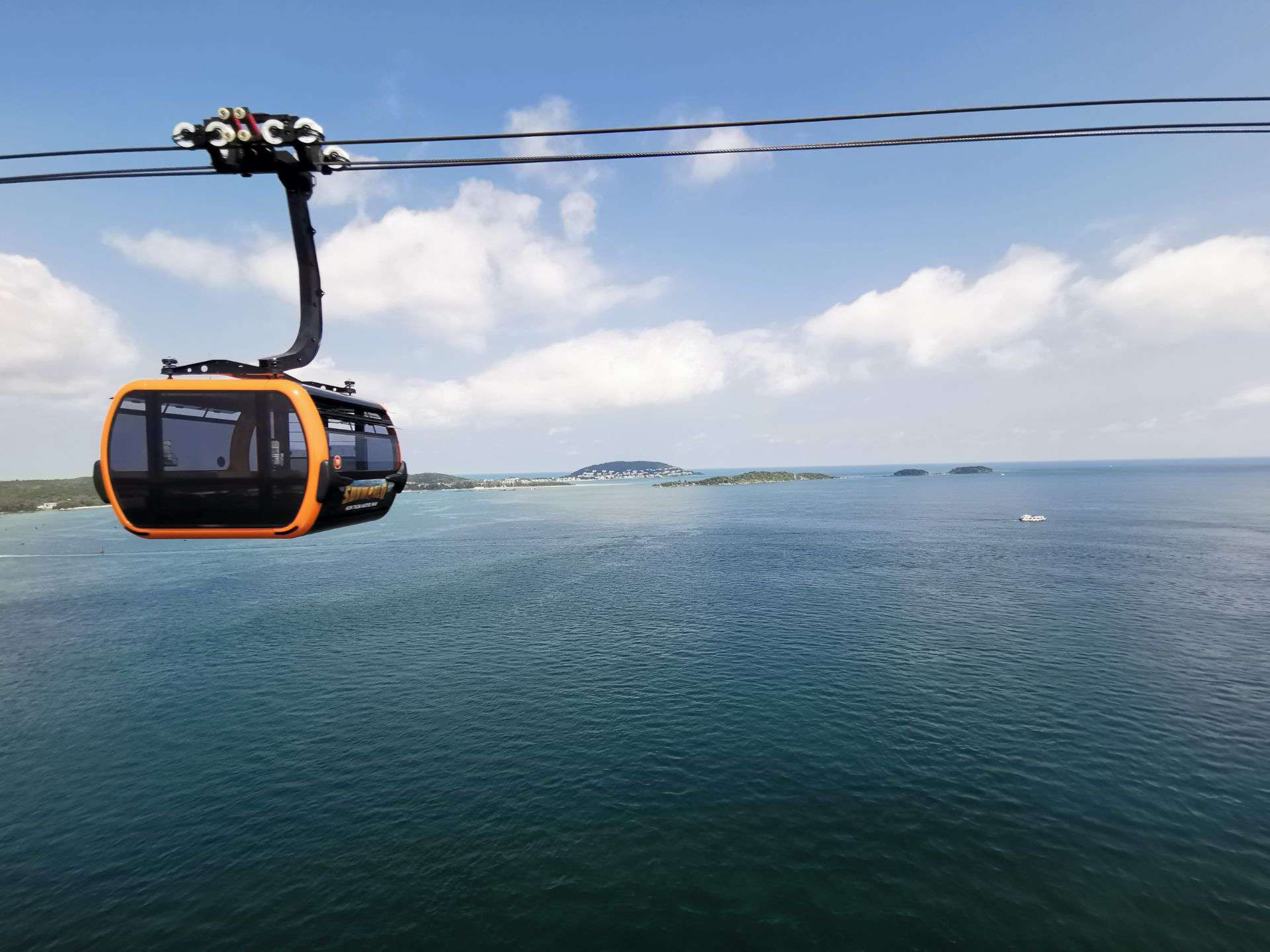 富国岛香岛公园跨海缆车