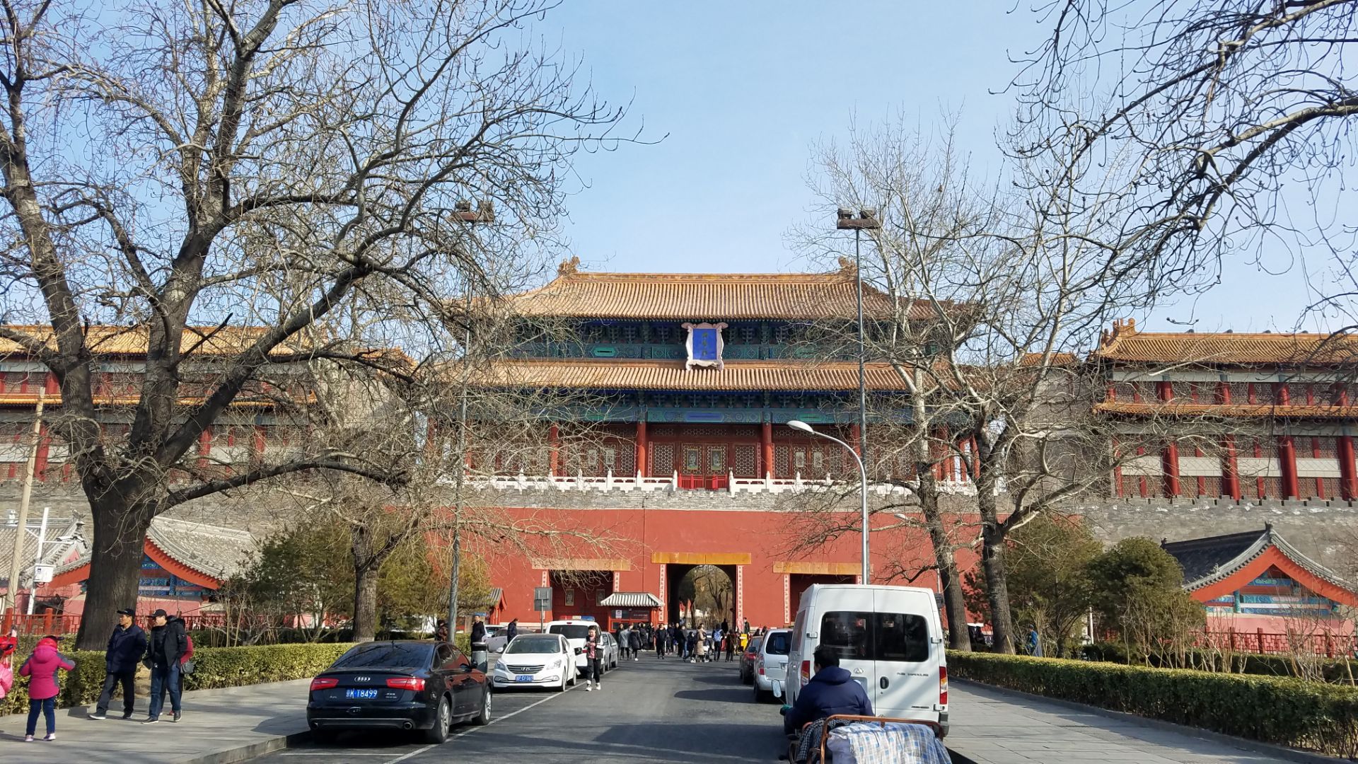 北京故宫西华门图片图片