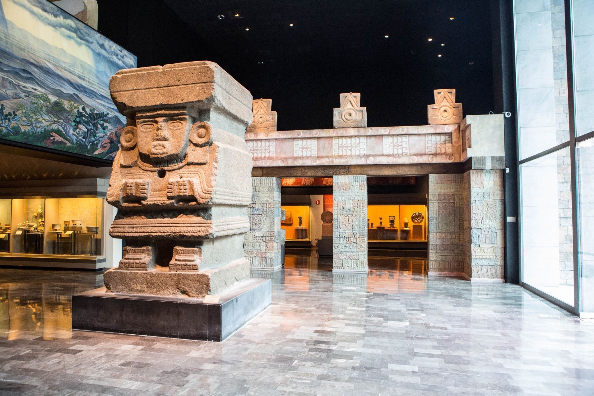 墨西哥城国家人类博物馆是一处非常值得前来参观的博物馆